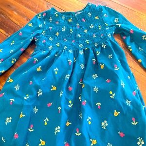 5T girls floral dress